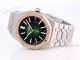 New Audemars Piguet Royal Oak 41 Rose Gold Green Dial Knockoff Watch Automatic (5)_th.jpg